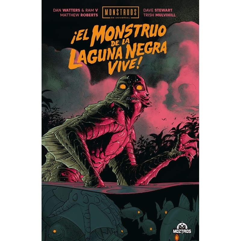 ¡EL MONSTRUO DE LA LAGUNA NEGRA VIVE!