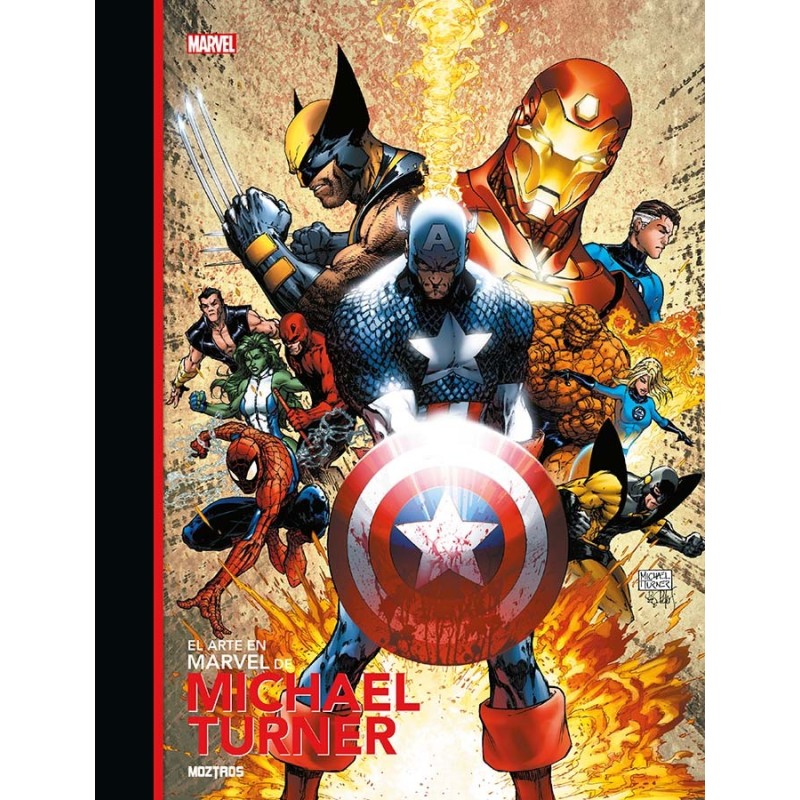 EL ARTE EN MARVEL DE MICHAEL TURNER