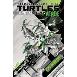 TEENAGE MUTANT NINJA TURTLES: BLANCO, NEGRO Y VERDE
