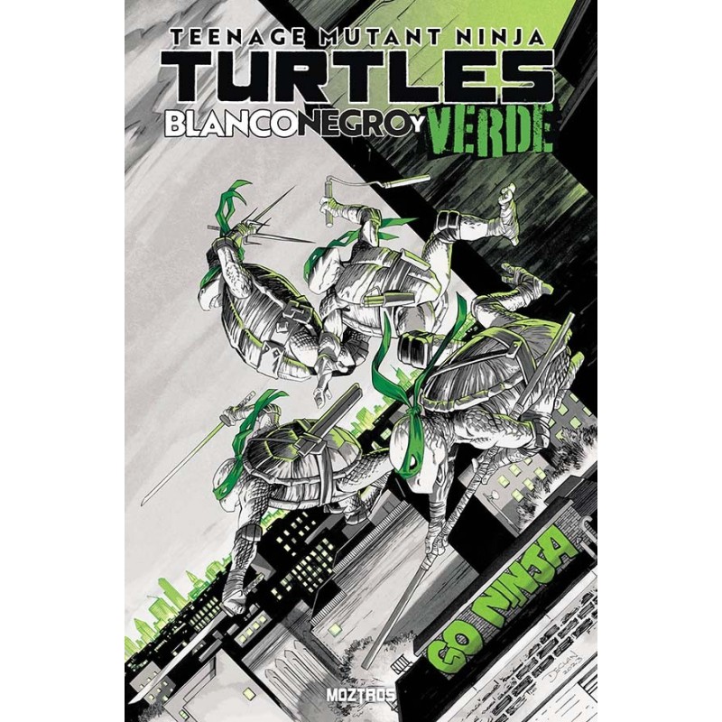 TEENAGE MUTANT NINJA TURTLES: BLANCO, NEGRO Y VERDE