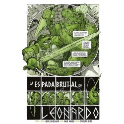 TEENAGE MUTANT NINJA TURTLES: BLANCO, NEGRO Y VERDE