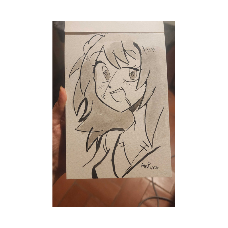 DIBUJO ORIGINAL DE ANA PALOMINO [croufando]